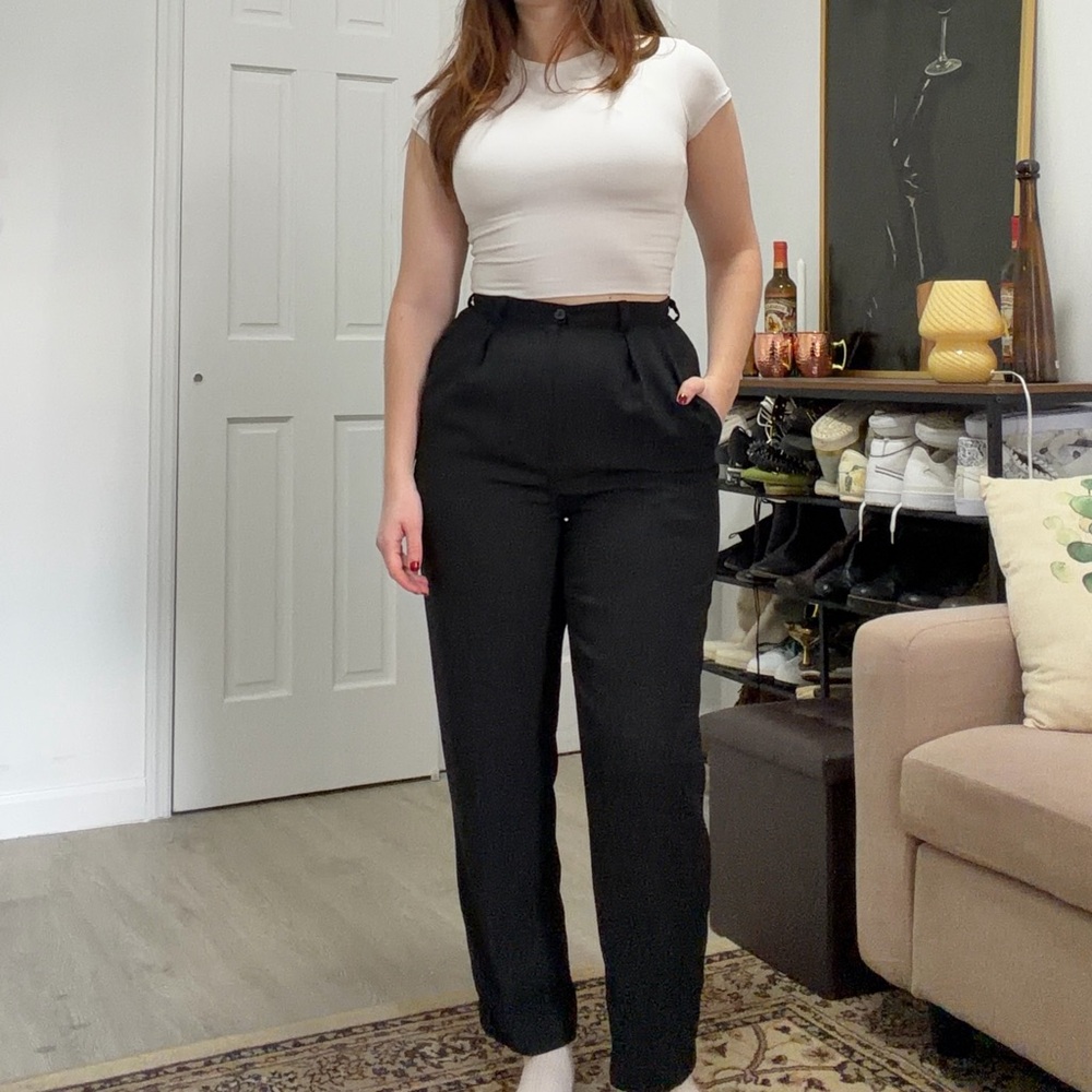 Classic Black Women's Pants
